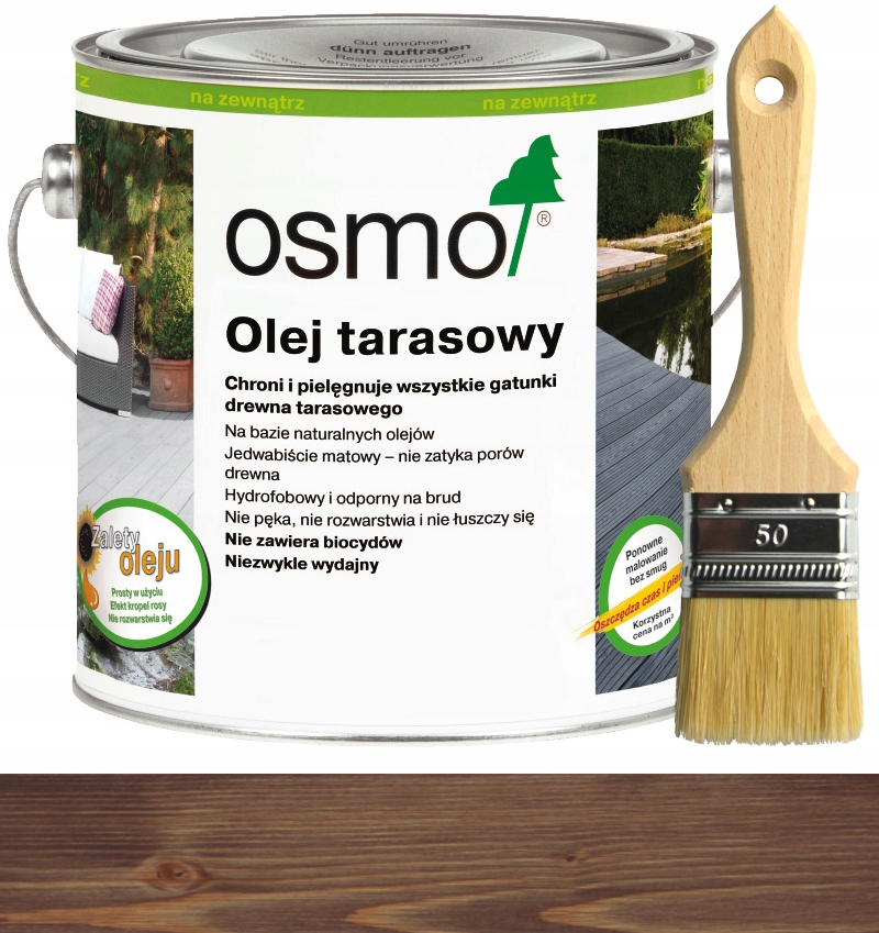 

Osmo 021 Olej tarasu,tarasowy,drewna 2,5L Dąb brun