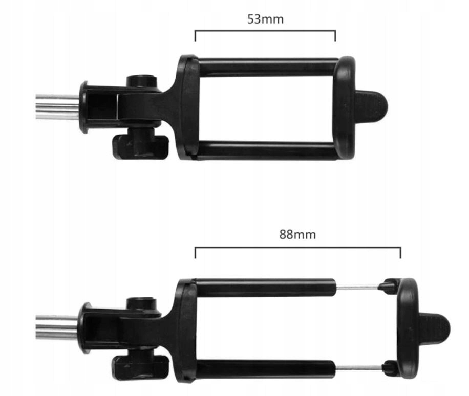 KIJEK SELFIE STICK TRIPOD STATYW PILOT BLUETOOTH Rodzaj selfie stick