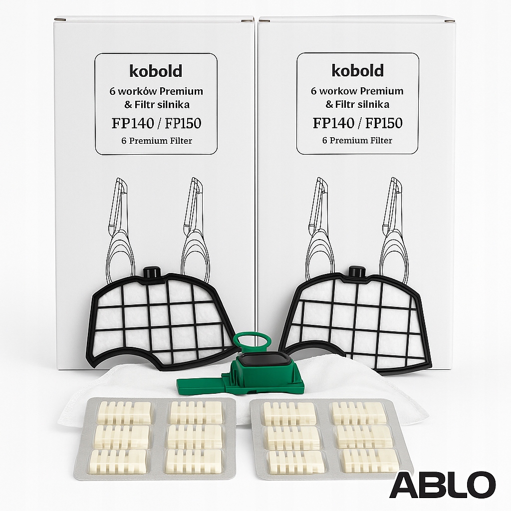 Sáčky VK140/150 motorový filtr dovina Vorwerk Kobold VK140-150 x 2