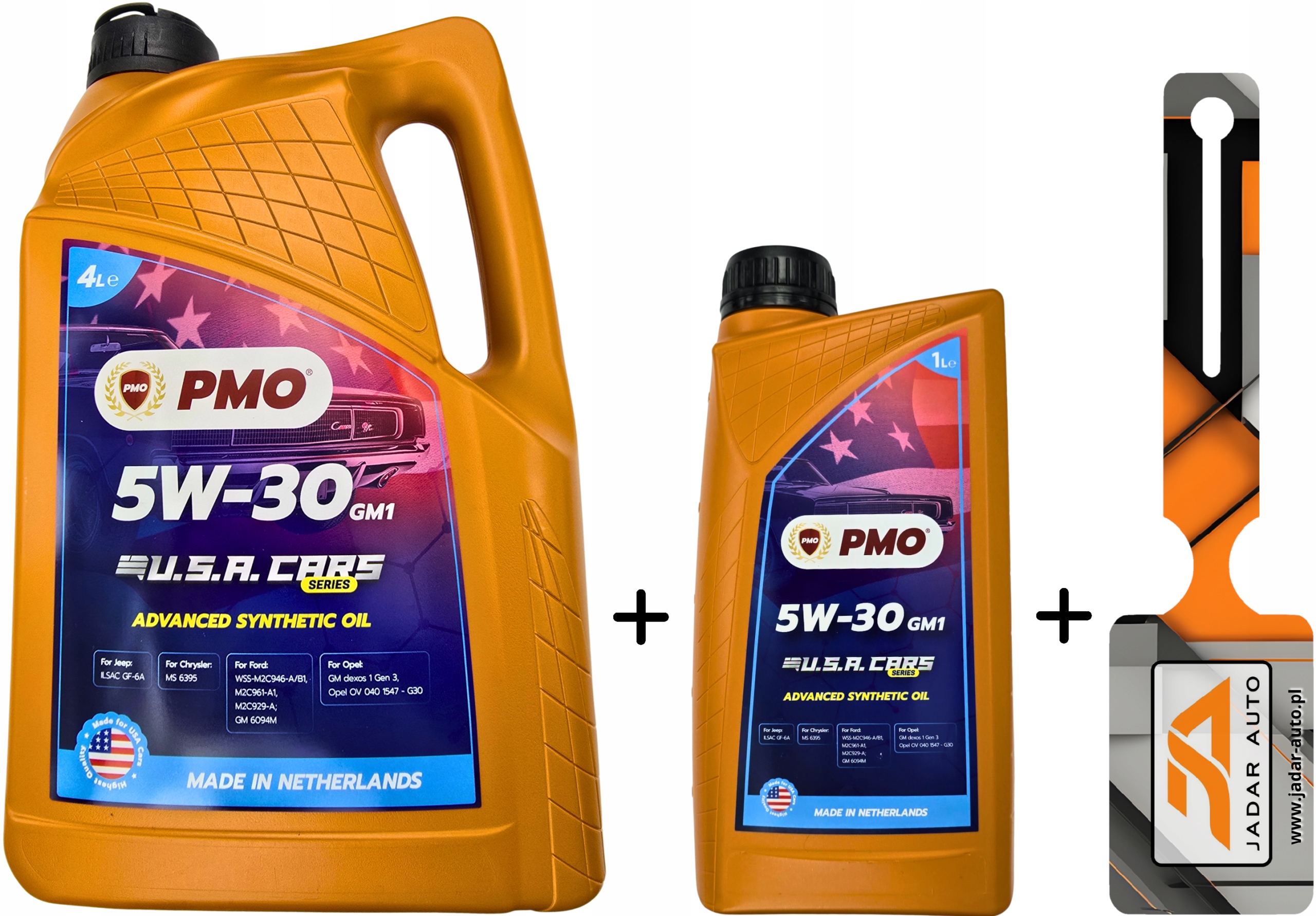 Olej Pmo 5W30 (4+1) 5L GM1 U.s.a Cars Sada