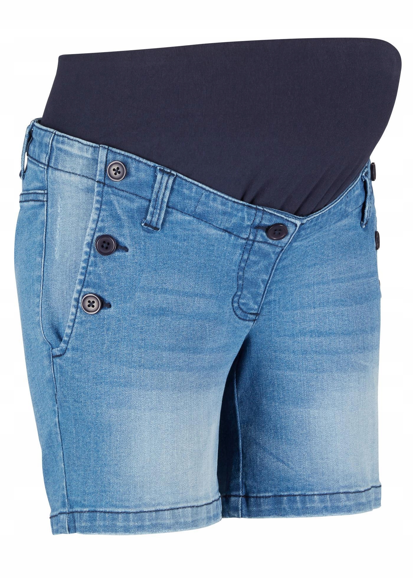 BPC SZORTY JEANSOWE CIĄŻOWE Z GUZIKAMI 38 M Rodzaj jeansowe