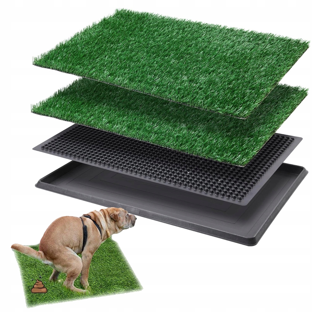 Levně Trávou Toaleta Pro Psa Pro Výuku Umělá Tráva Na Balkon, Terasu
