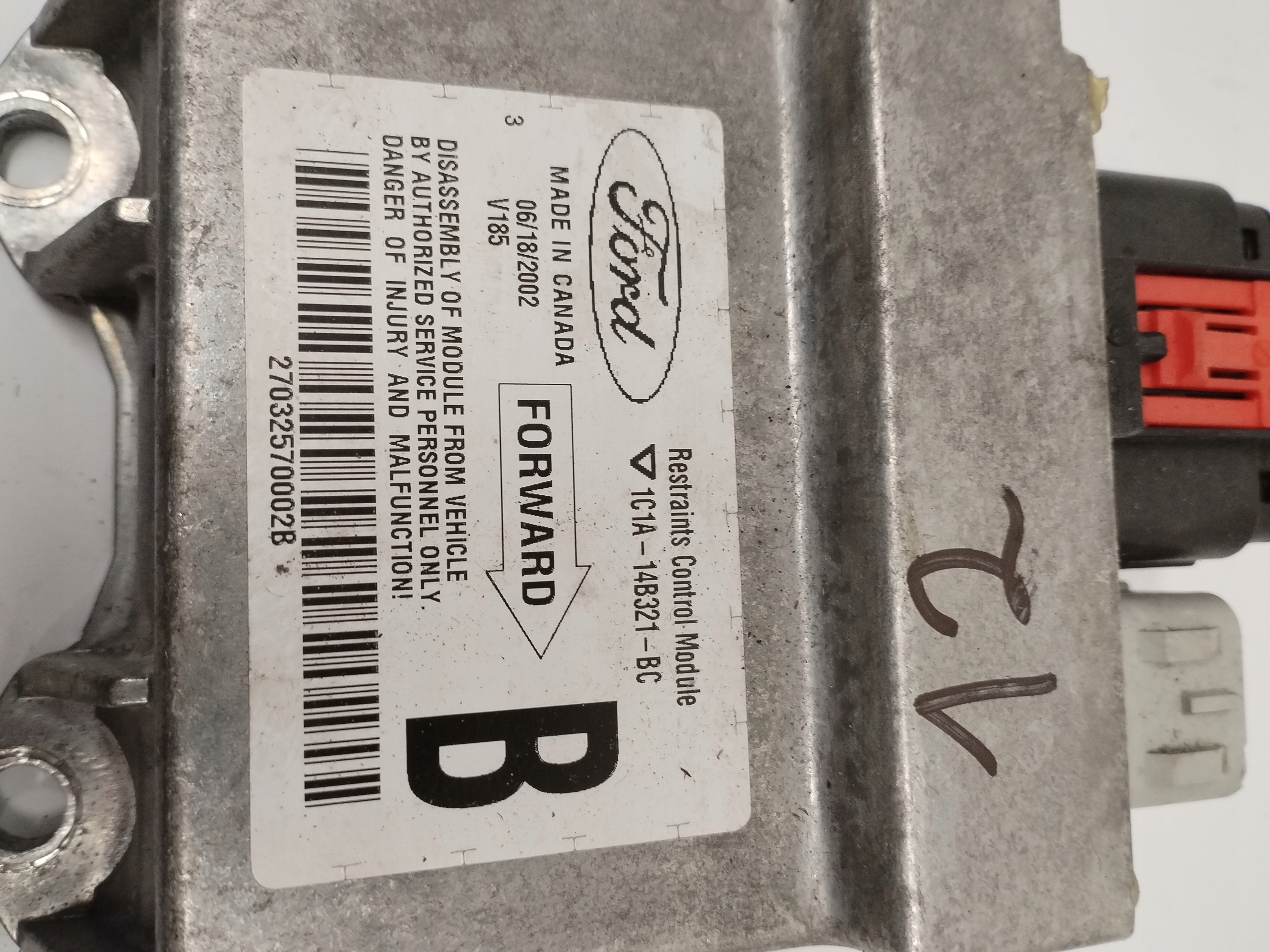 modulo Centralina airbag Ford Transit 1C1A14B321BC