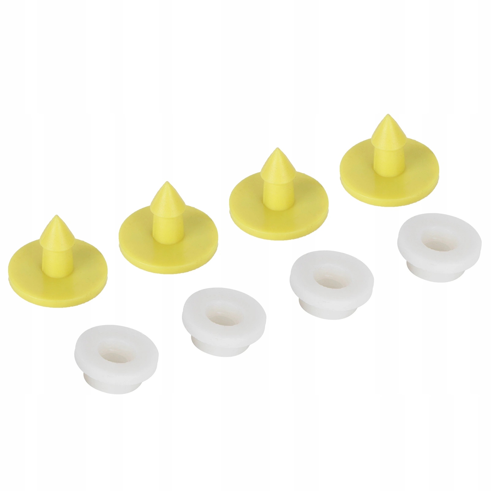 Kolczyk w uchu z numerem