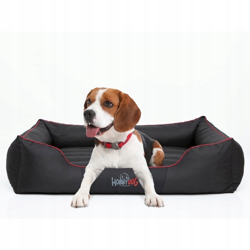 Levně Pelíšek pro psa HobbyDog černý, velikost XL