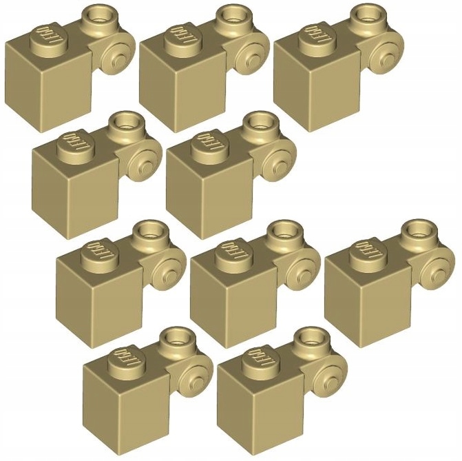 

Lego Klocek 1x1x2 Ozdobny Beżowy 20310/6114992 x10