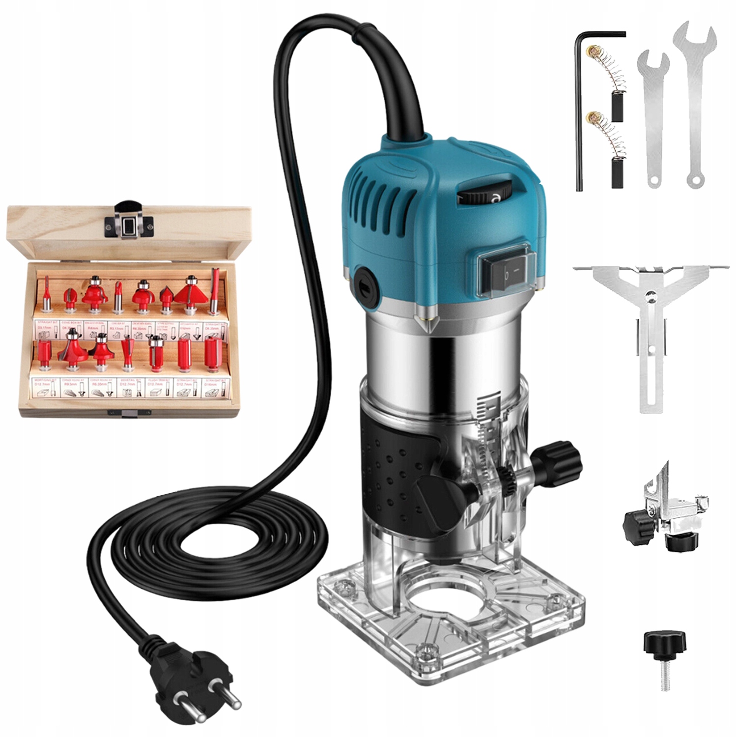 Výkonná Frézka Na Dřevo Je Snadno Ovladatelná