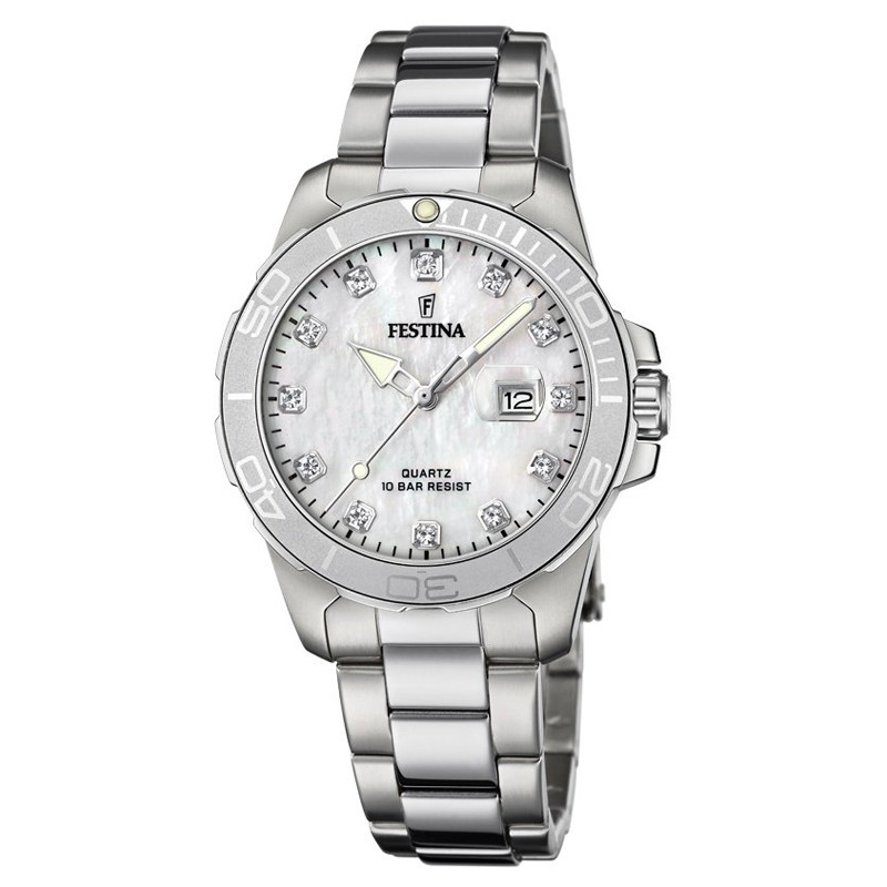Stříbrné Hodinky Festina F20503-1 Návod