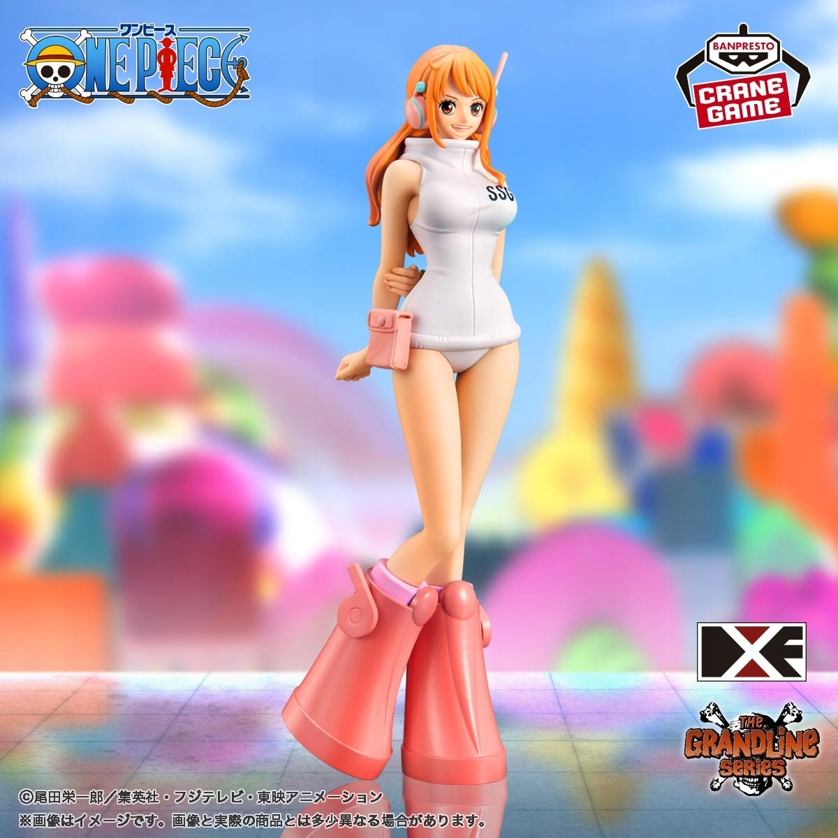 FIGURKA ANIME One Piece DXF Grandline Series Egghead Nami