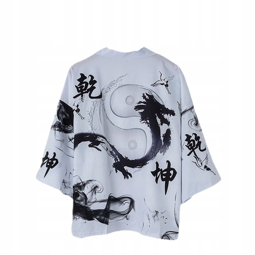 

Japońskie Kimono Haori Samuraj Kanji Suwenir Q3