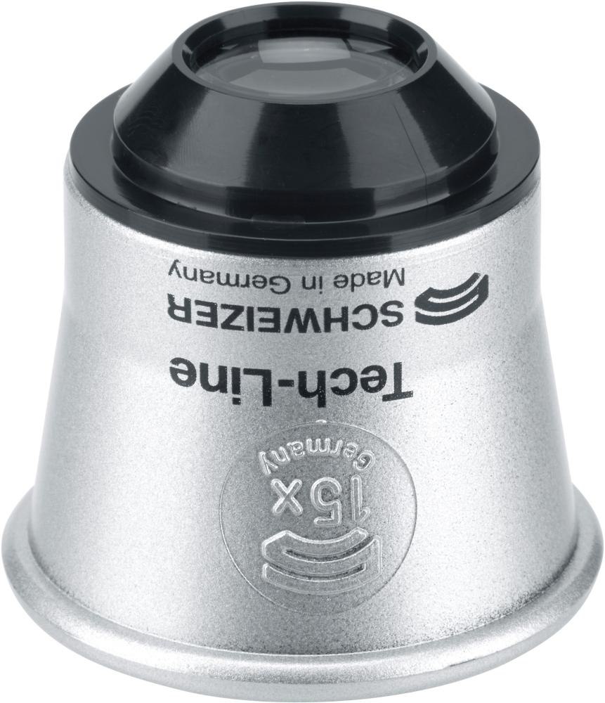 Hodinářská lupa Tech-Line 15xD22,5 mm Schweizer