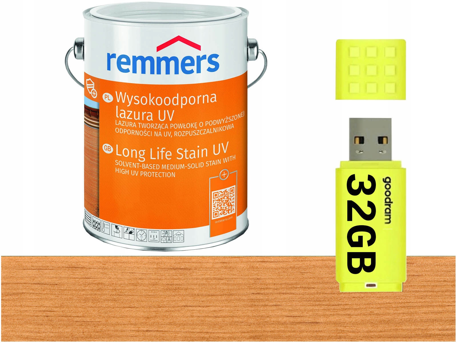 Remmers Langzeit-Lasur Uv+ impregnace 2,5L Pinia