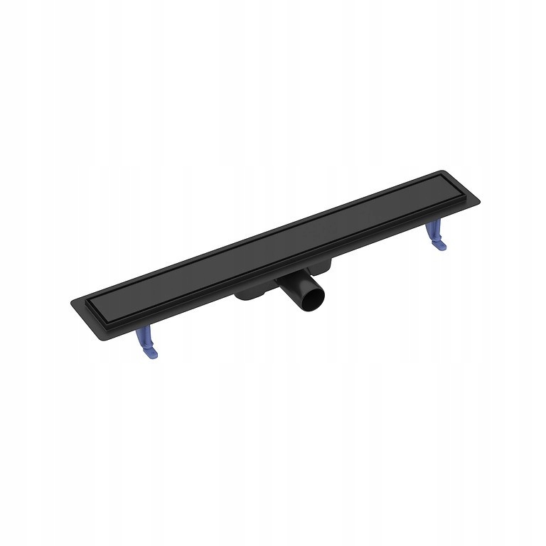 Lineárny odtokový žľab Tako 70 s obojstranným roštom, čierny (S907-018) /sm/