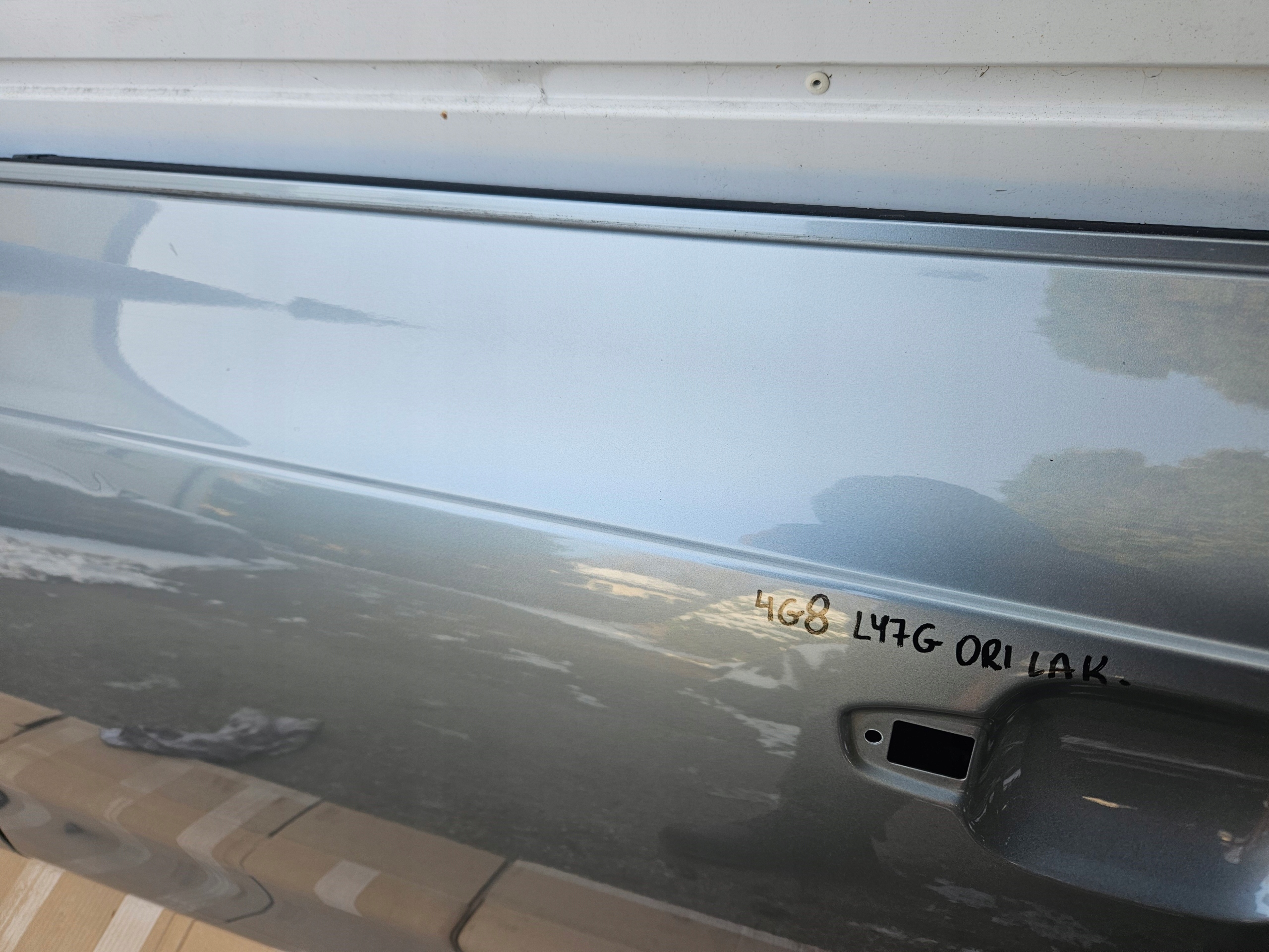 door left rear part left rear. AUDI A7 C7 4G LY7G