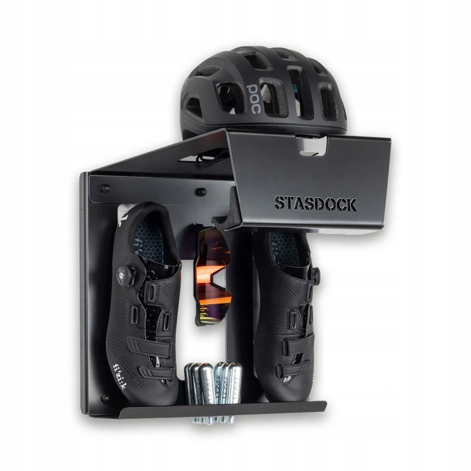 Uchwyt ścienny na rower Stasdock happy black