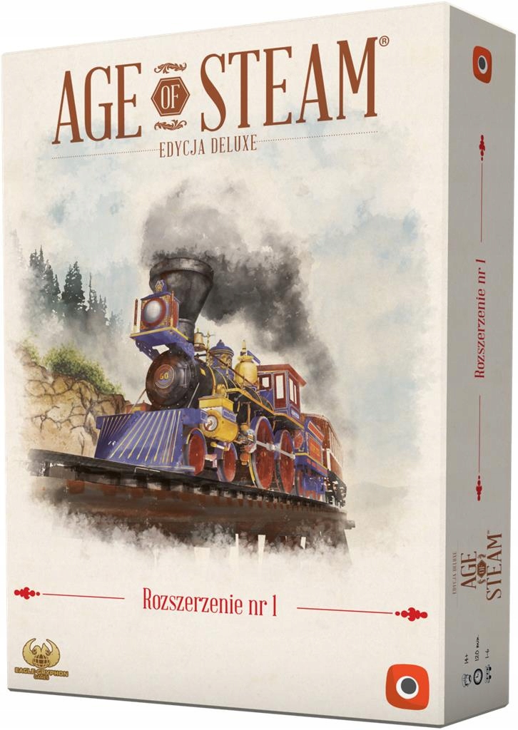 Dodatek Age Of Steam: Edycja Deluxe Rozszerzenie 1 pełne wydanie Pl