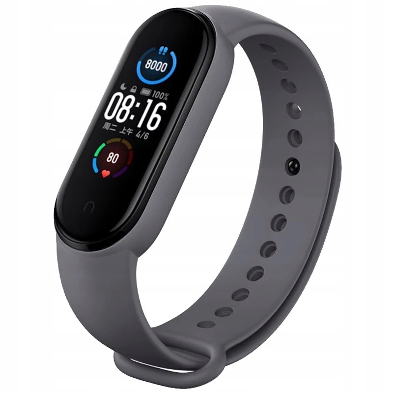 

Opaska Sportowa Do Xiaomi MI Band 5/6 Dark Gray