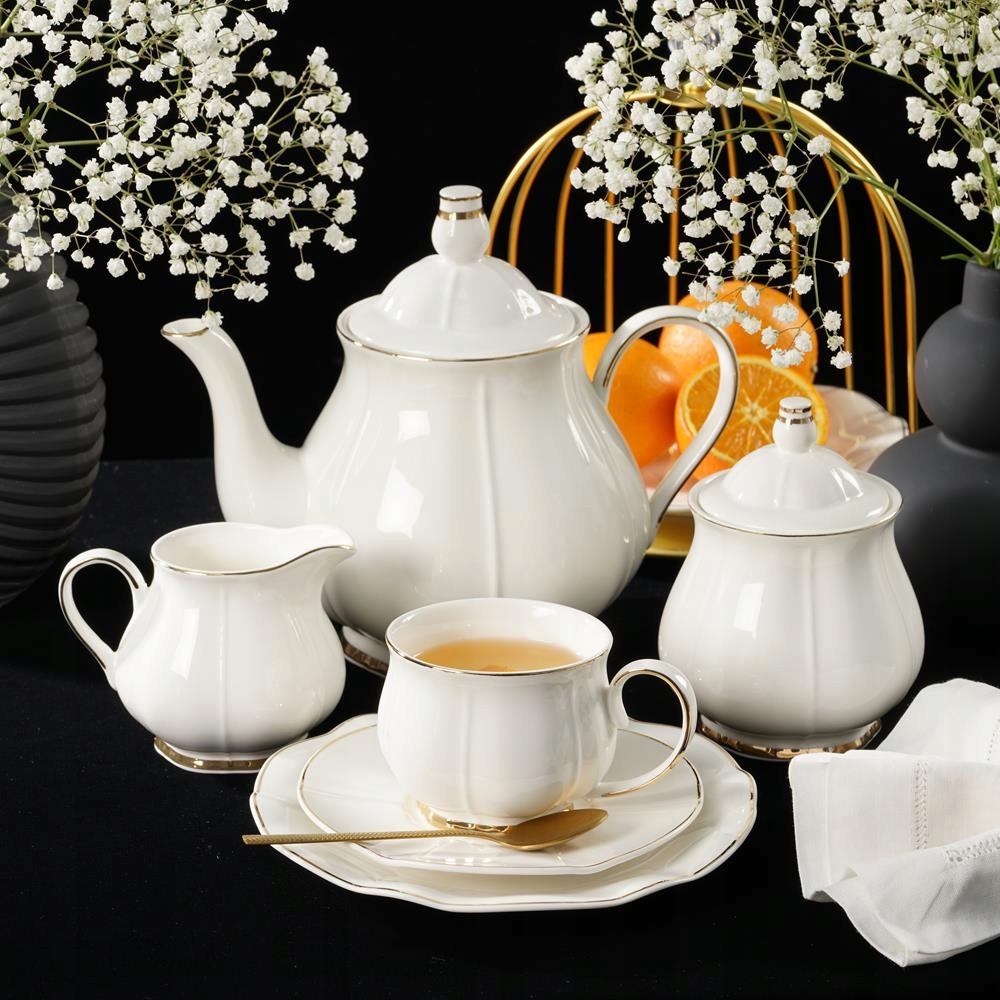 Villa Italia Porcelánový kávový servis pre 6 osôb Sandrine