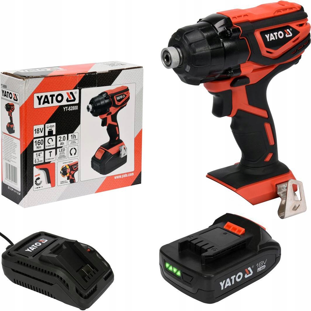 

Yato Zakrętarka Udarowa Akumulatorowa 18V 160NM