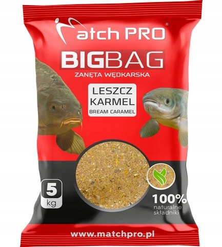 Zanęta MatchPro Big Bag Leszcz Karmel 5kg