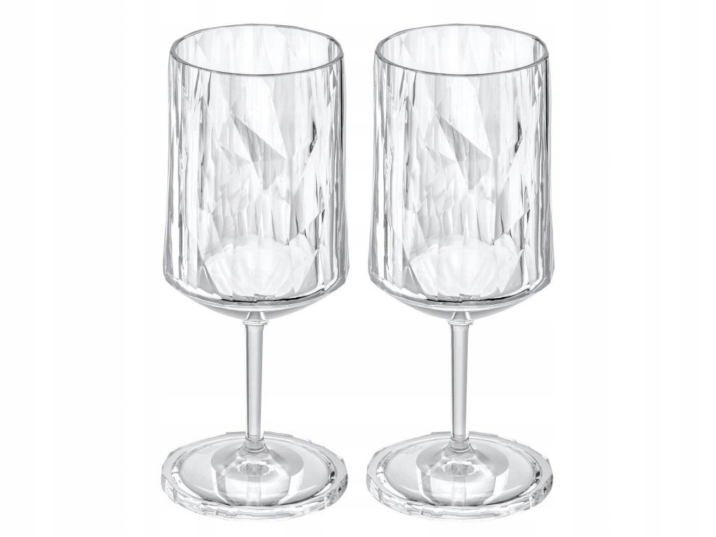 Sklenice na víno Club No. 9, superglas, 2 x 300 ml, Koziol