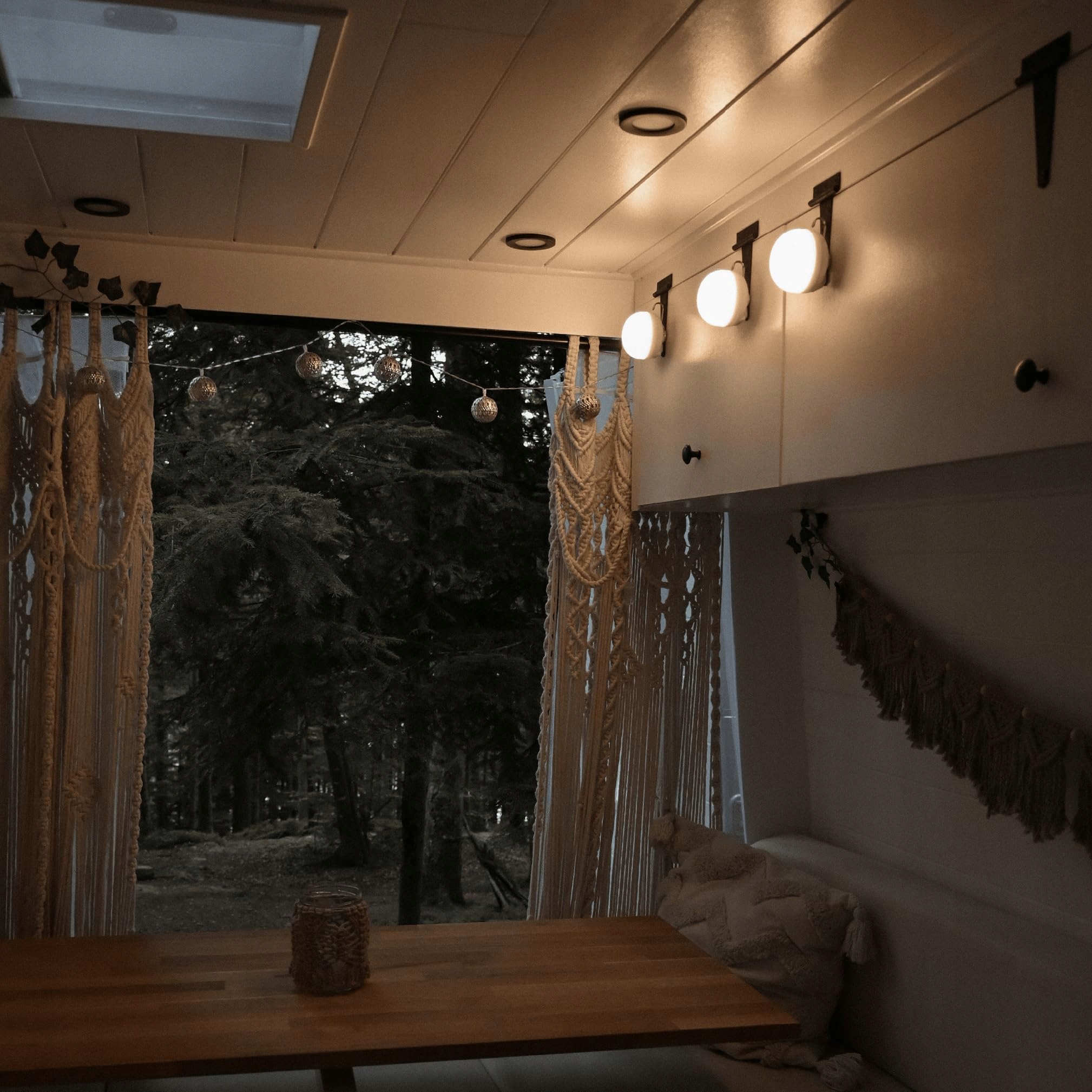 Lampka Campingowa LED Bezprzewodowa Z Hakiem USB IP54 Cherry NEWGARDEN — miniatura 3