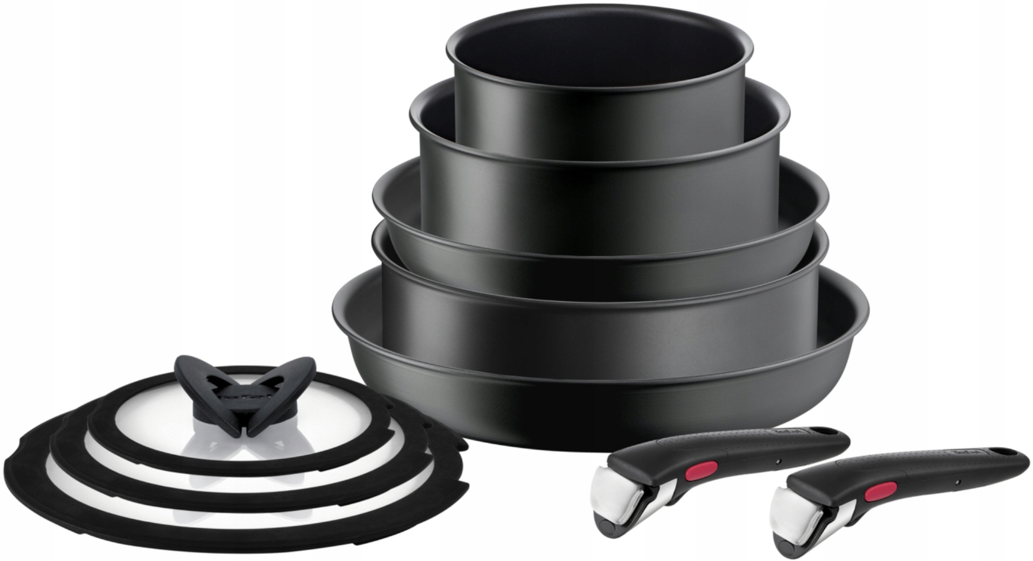Patelnie garnki Tefal Ingenio Ultimate rączka 10el.