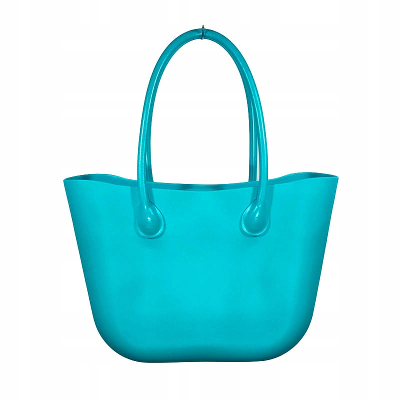 

O Torba Gumowa Hobo Torebka Jelly Shopper Bag Tgg