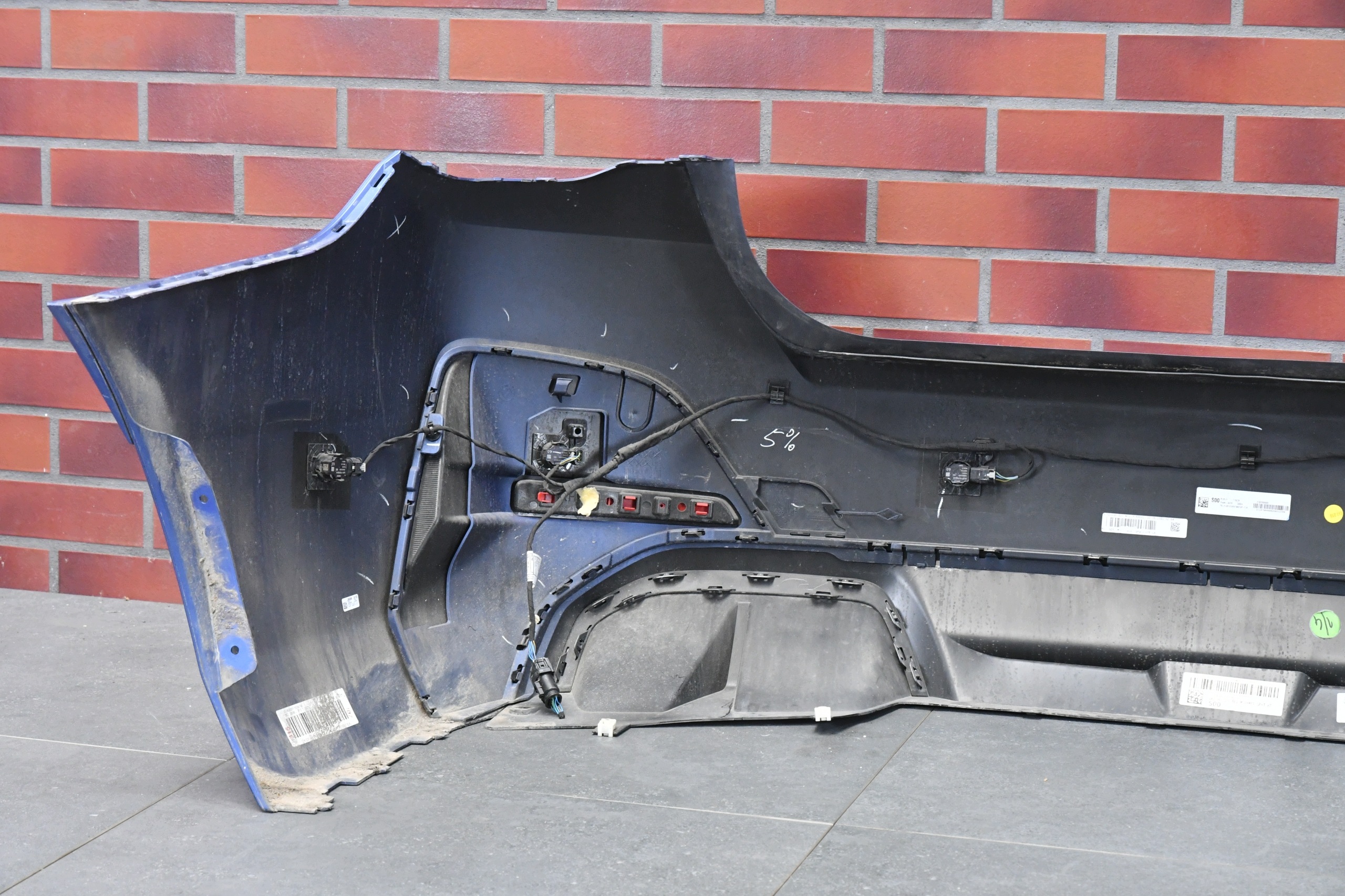 bumper rear part rear BMW i4 G26 M50 4 G26 m-packet