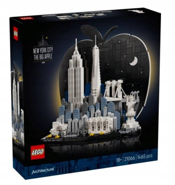 Lego(r) Architecture 21066 New York Velké jablko