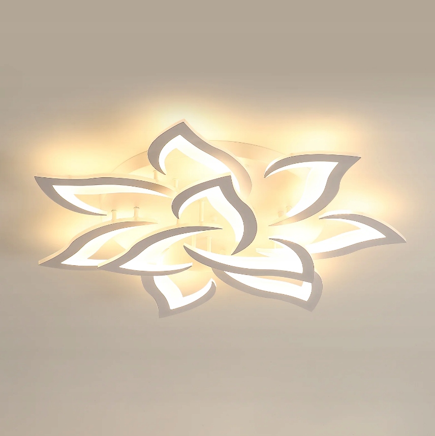 Led stropné svietidlo závesná lampa biela moderná do obývačky 60W 3000K