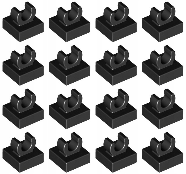 

Lego 15712 Tile Uchwyt 1x1 czarny (3g) 16 szt.