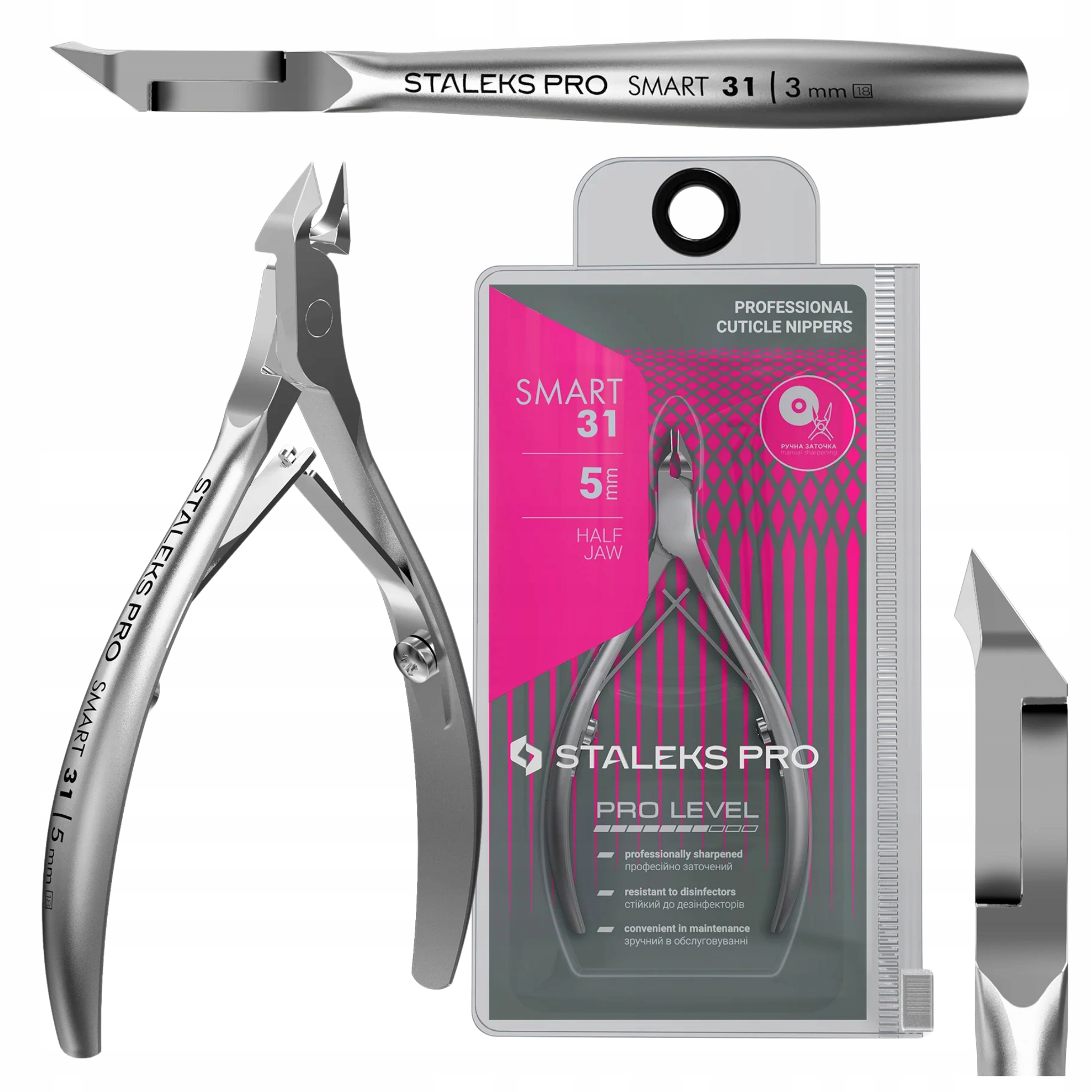 Staleks Profesionální nůžky na kůžičku Smart 31 5 mm NS-31-5