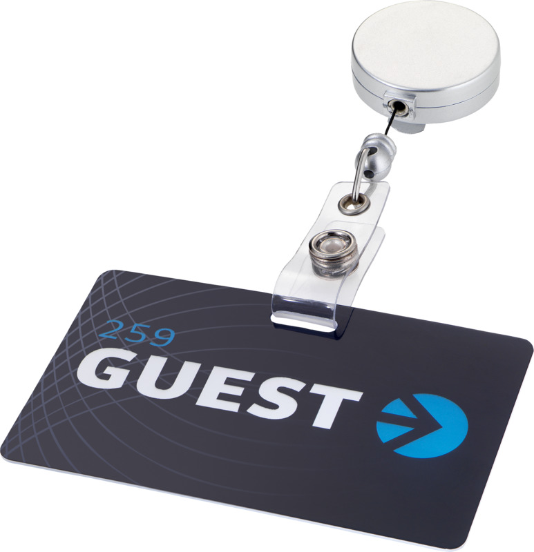 

Zaczep/zawieszka Na Identyfikator Ski-pass srebrny