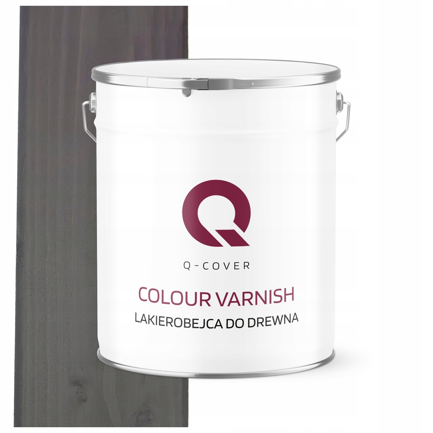 Lakovník Na Dřevo 3V1 Extra Lazura Antracit Polomat 5L Ochranný