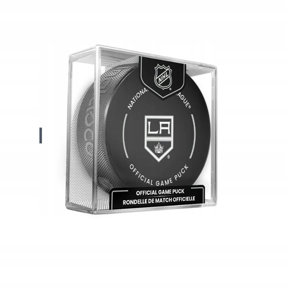 InGlasCo Fanouškovský puk Nhl Official Game Puck (1ks), Los Angeles Kings