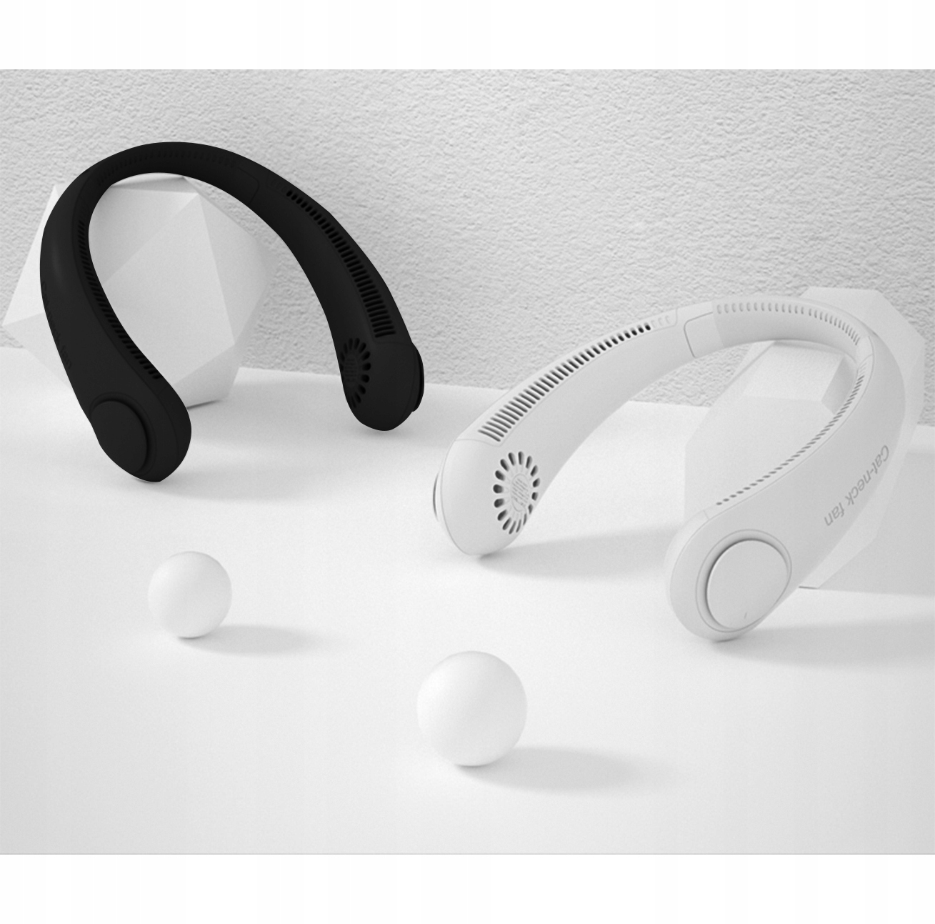 WENTYLATOR WIATRAK NA SZYJĘ PRZENOŚNY KLIMATYZATOR BEZPRZEWODOWY AKUMULATOR Model LC