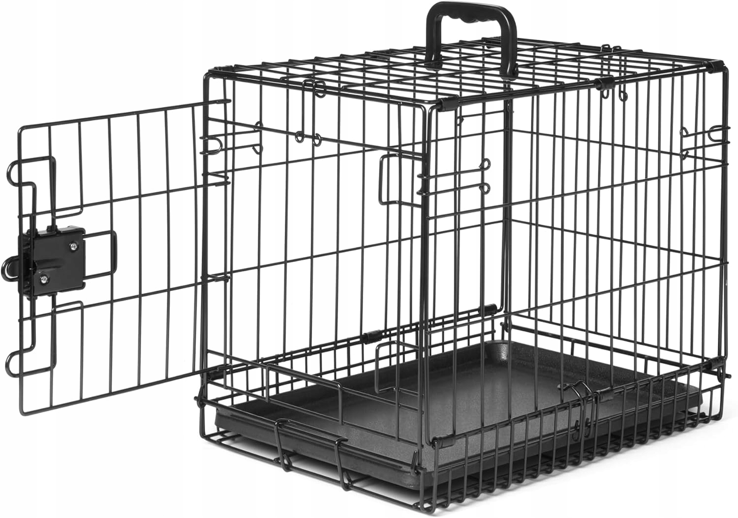 Skládací kovová klec Amazon Basic 32 x 46 x 38 cm