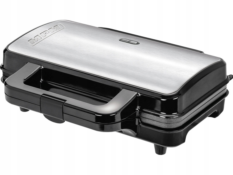 Gofrownica Mpm MGO-20M Czarno-srebrny