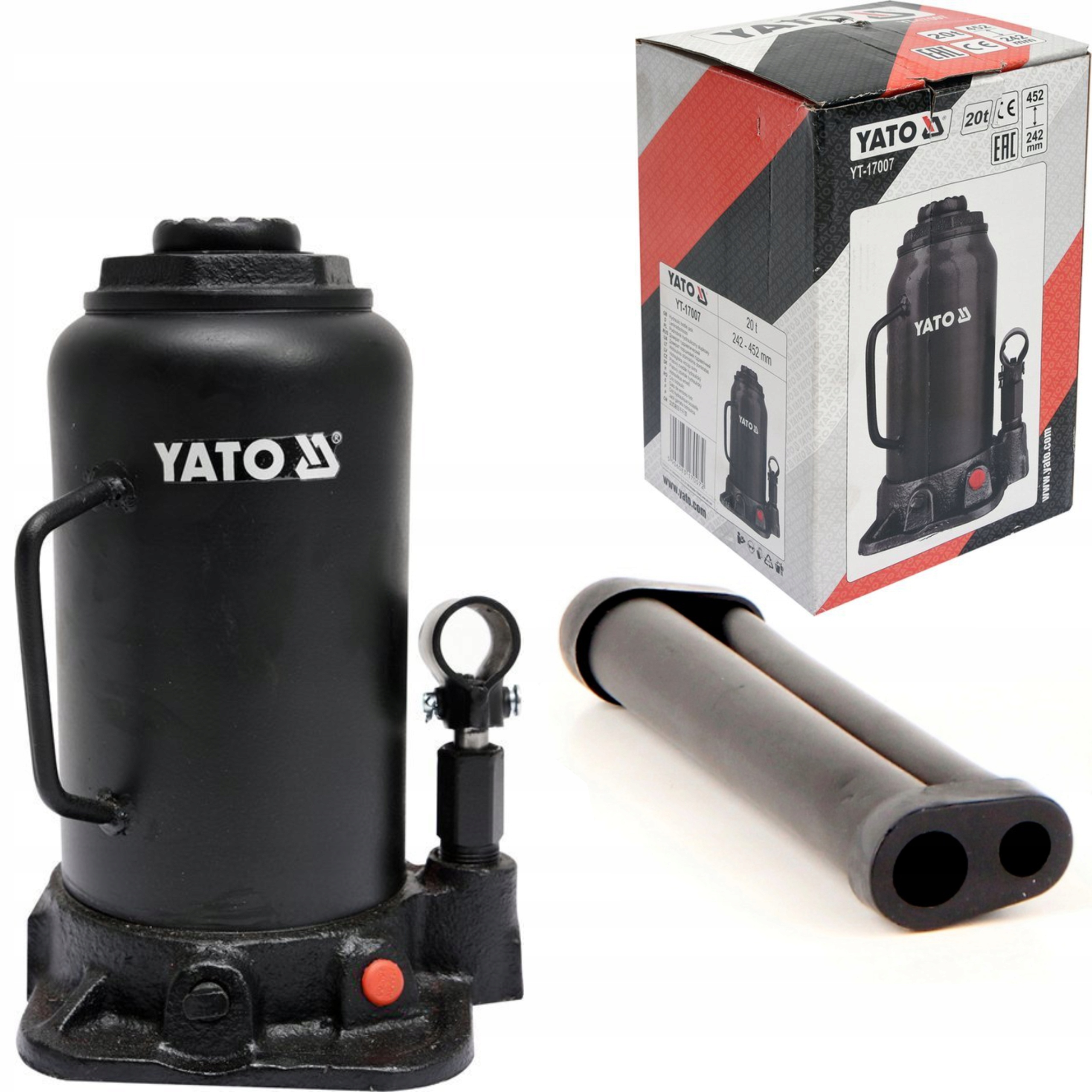 

Yato Podnośnik Hydrauliczny Słupkowy 20T YT-17007