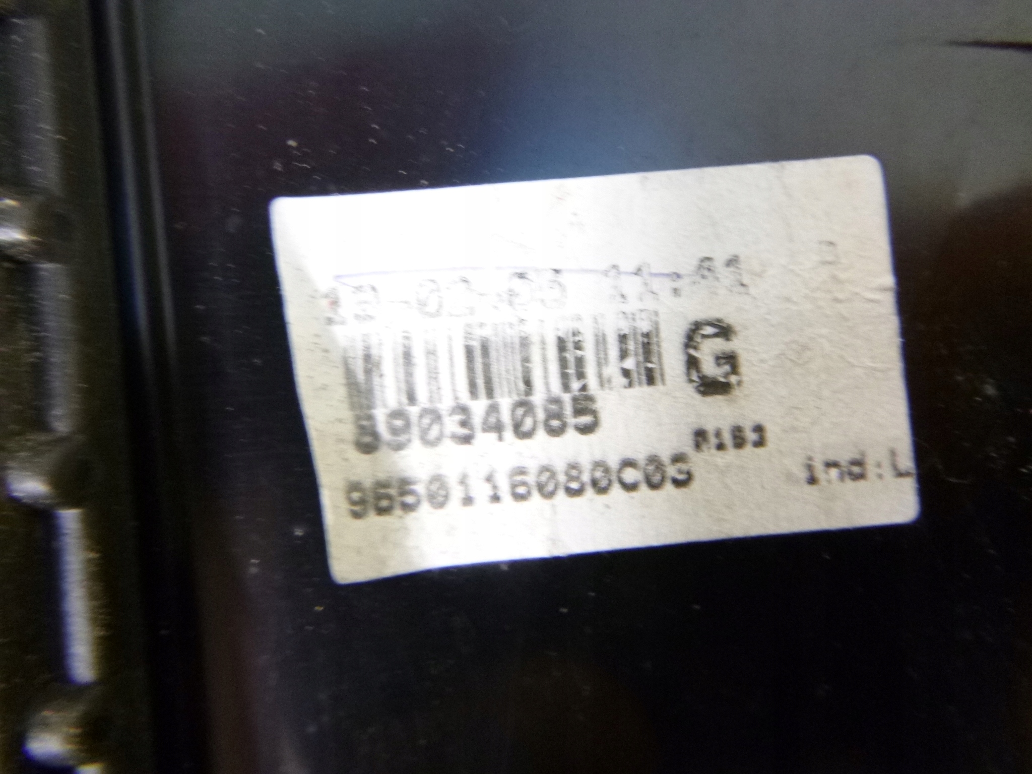 light rear right trunk door Citroen C5 2005r. 89034085