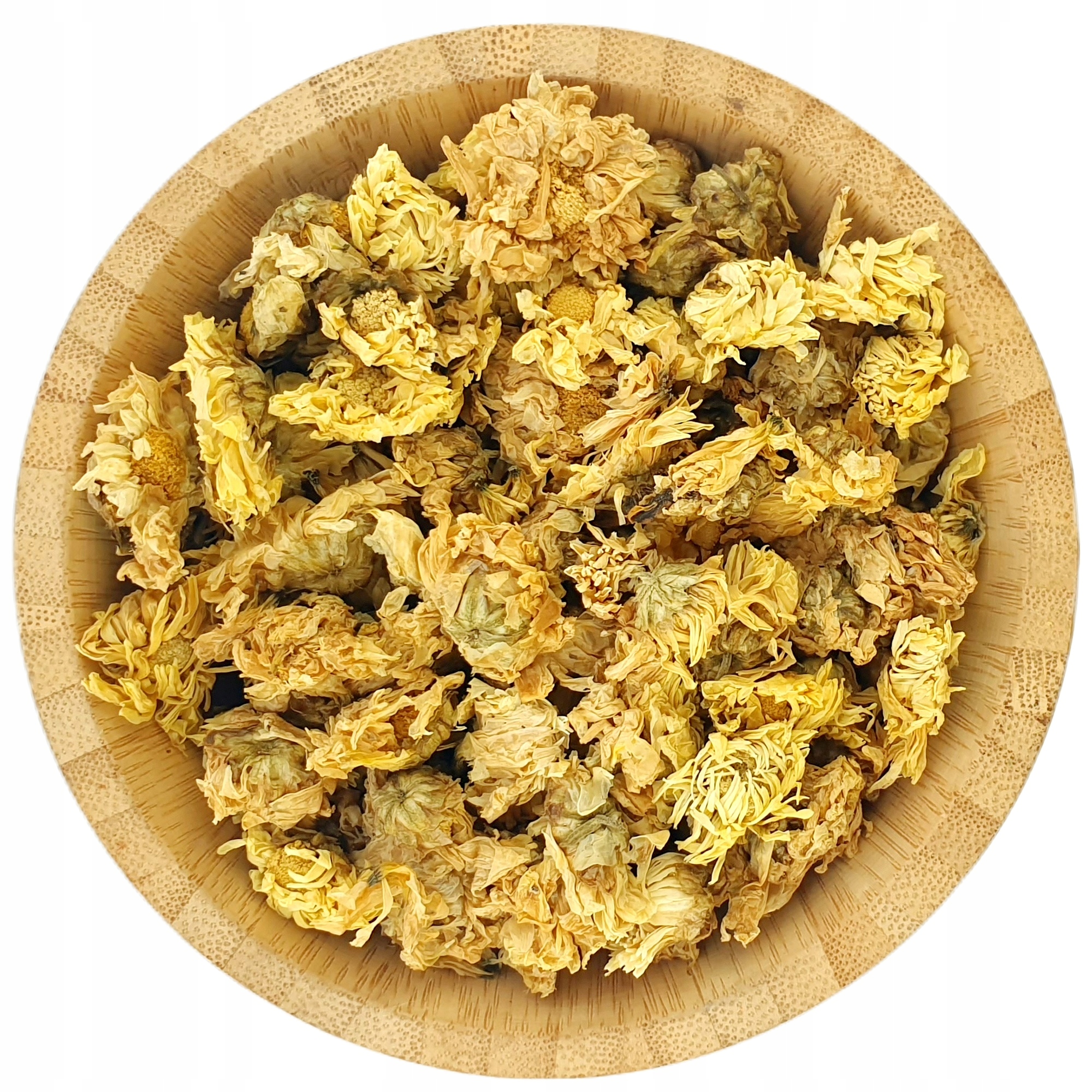 Levně Sušená Chryzantéma Bílá 1 kg Jedlé květy Chryzantémy Bylinný dvůr