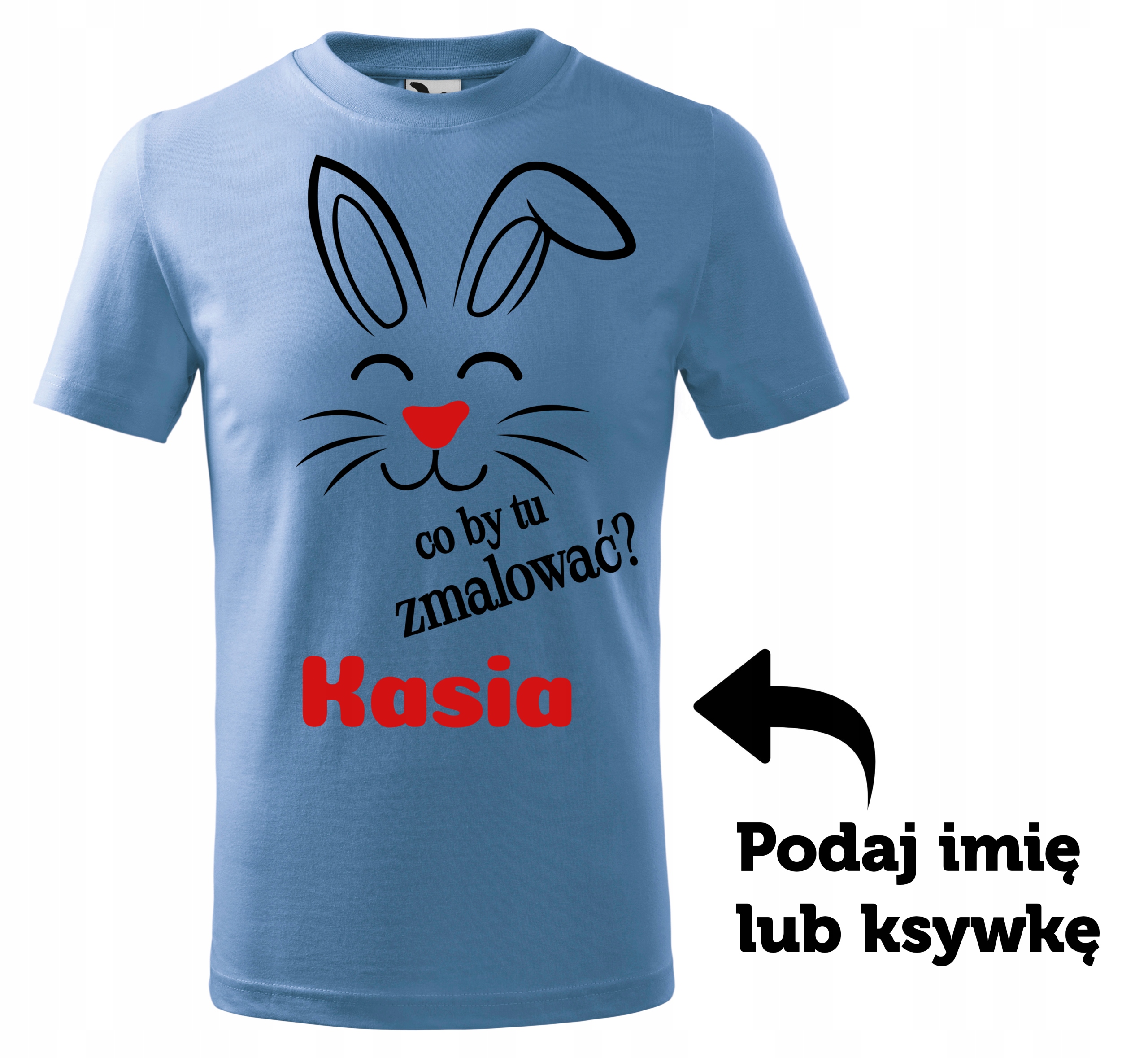 

Koszulka z króliczkiem Co By Tu Zmalować KL15 158