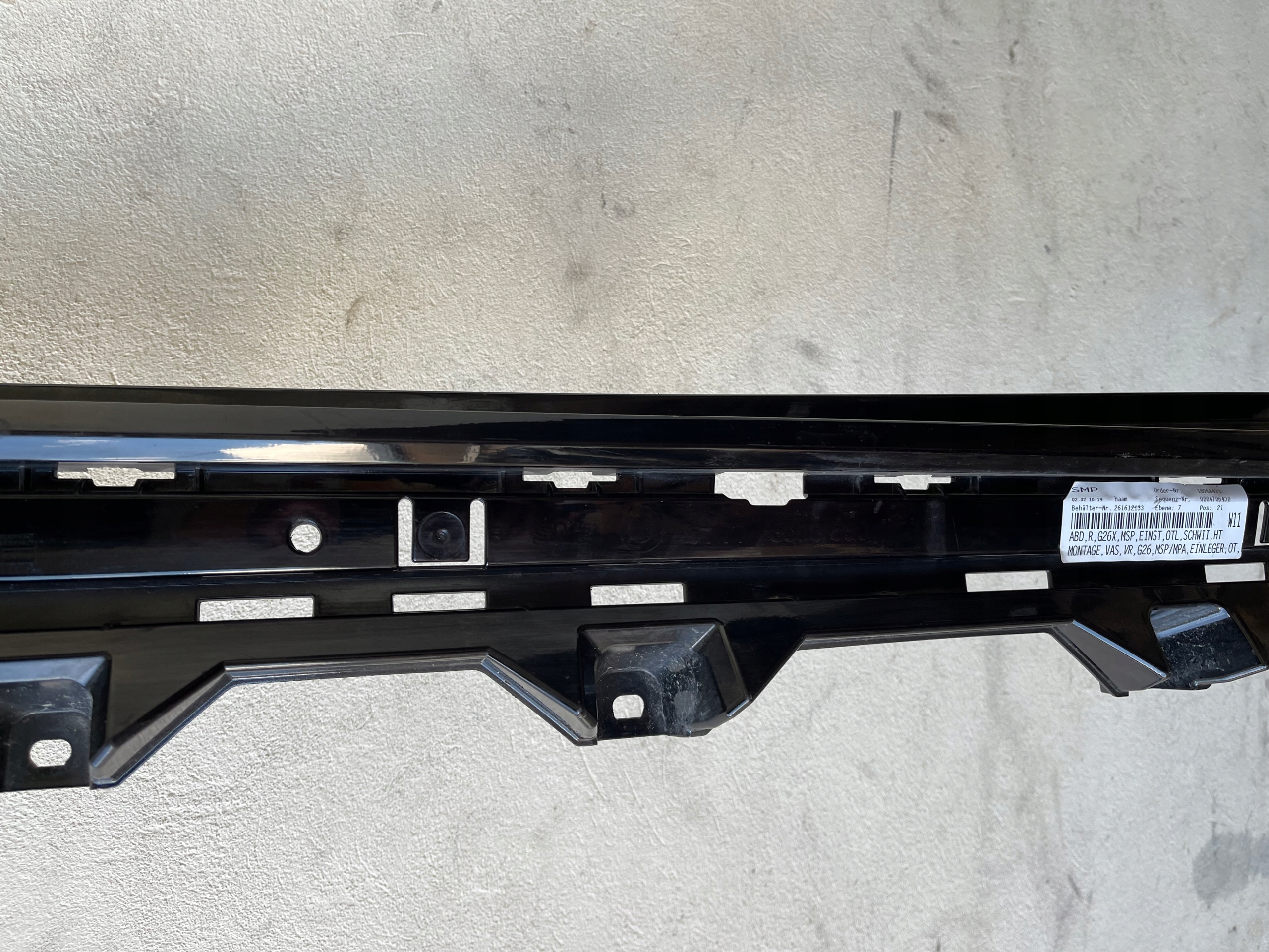 LPA297 BMW i4 G26 m-packet moulding threshold right 8078580