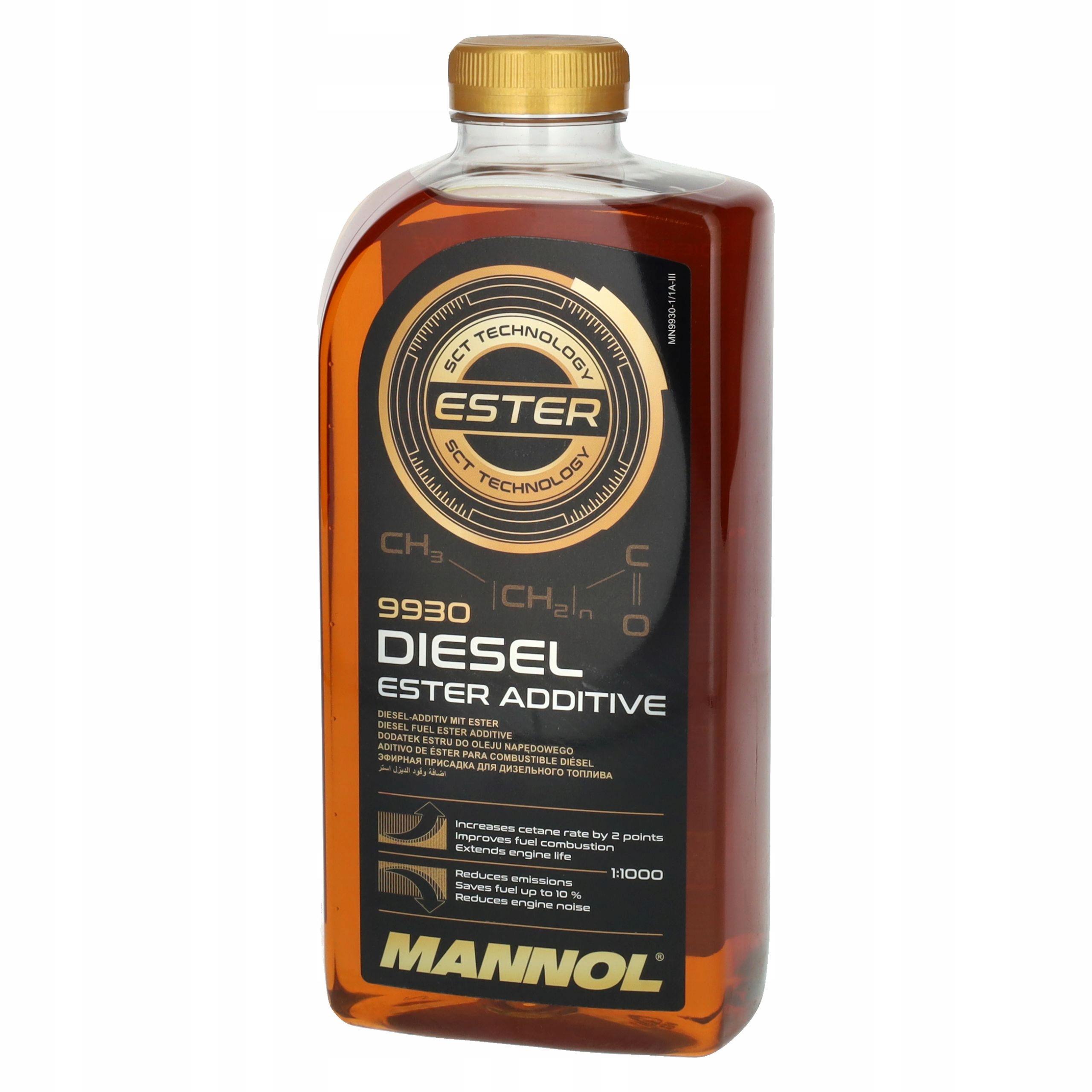 Dodatek do Oleju Mannol Diesel Ester 9930 Zmniejsza Spalanie do 10% 1L