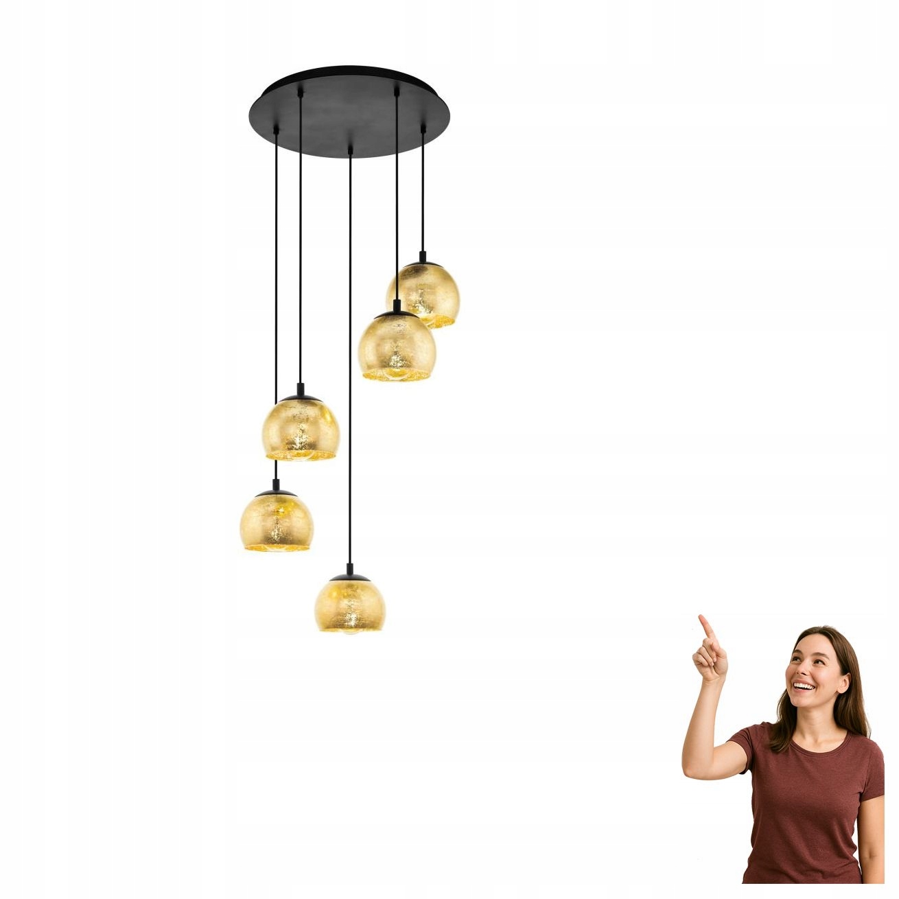 Závesná lampa Albaraccin 98526 Eglo