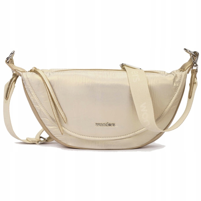 Wonders WB-55030 Comb. Platino dámská kabelka zlatá Eko malá