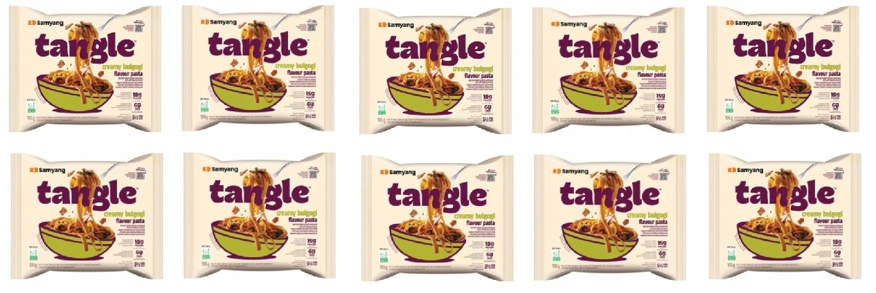 Levně 10 x 105 g Samyang Tangle pokrm Těstoviny Instant Bulgogi Karton