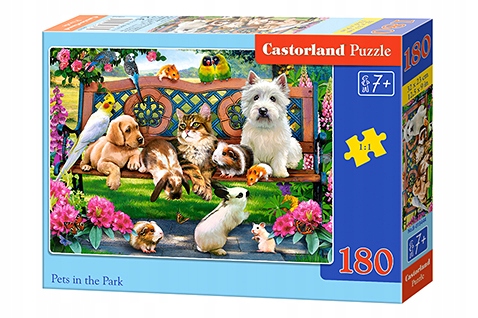 

Castor Puzzle 180 Przyjaciele W Parku