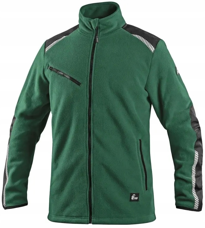 Ochranná fleecová bunda Cxs Solis Polar Mikina , reflexní, eko velikost M